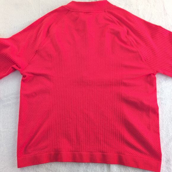 DSG Momentum NWT Seamless Compression Top Women's XXL Lightning Red 1/4 Zip - Picture 9 of 9